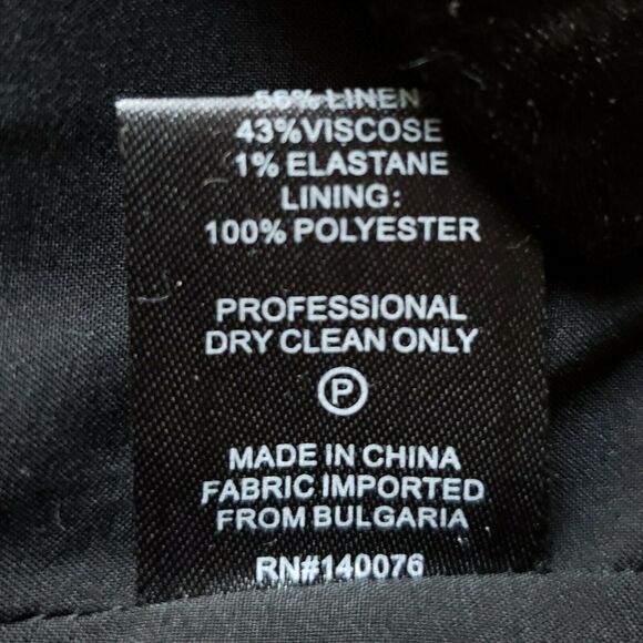 GENERATION LOVE Adele crystal button blazer black double breasted jacket XS NEW - Picture 8 of 10